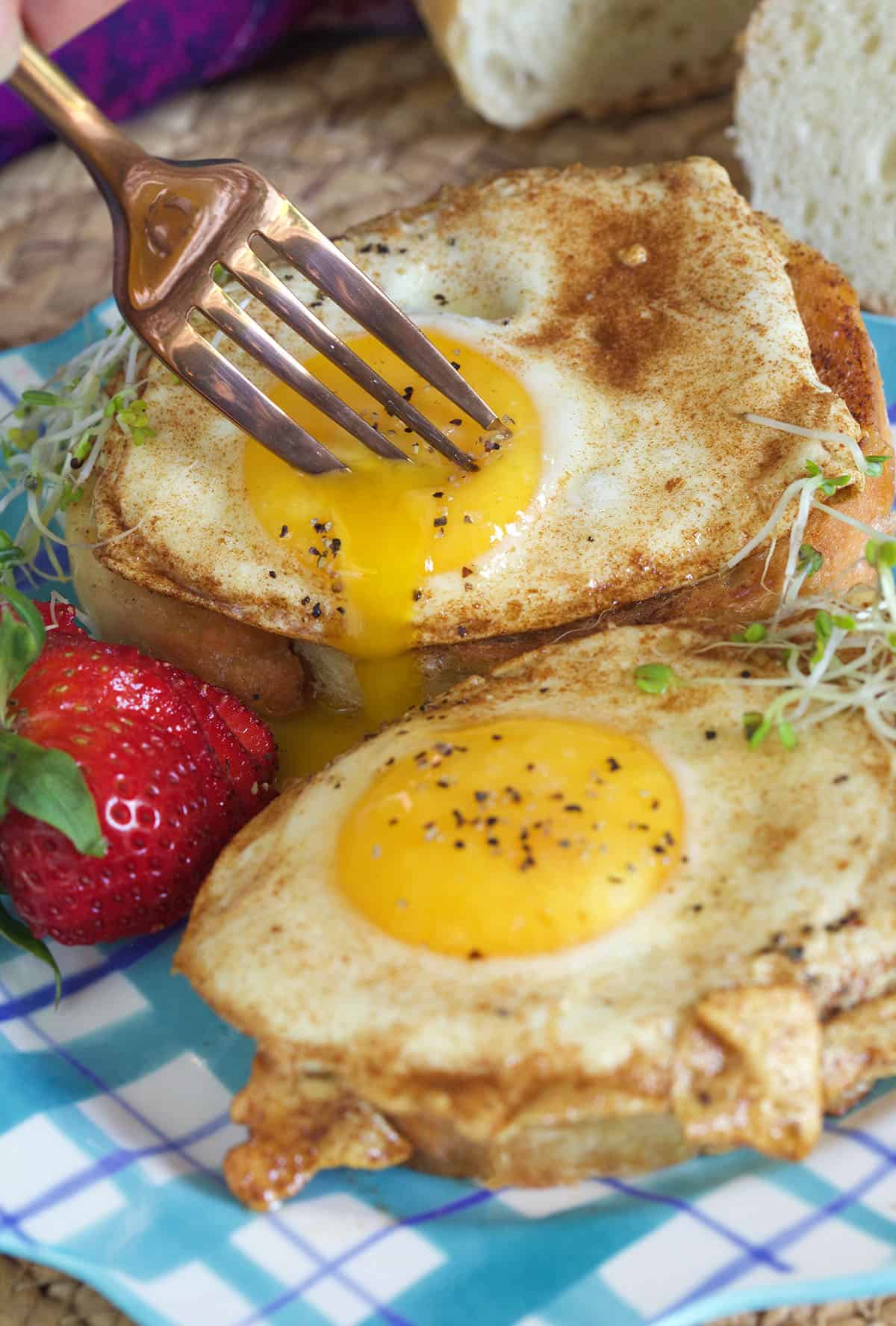 Brown Butter Basted Eggs