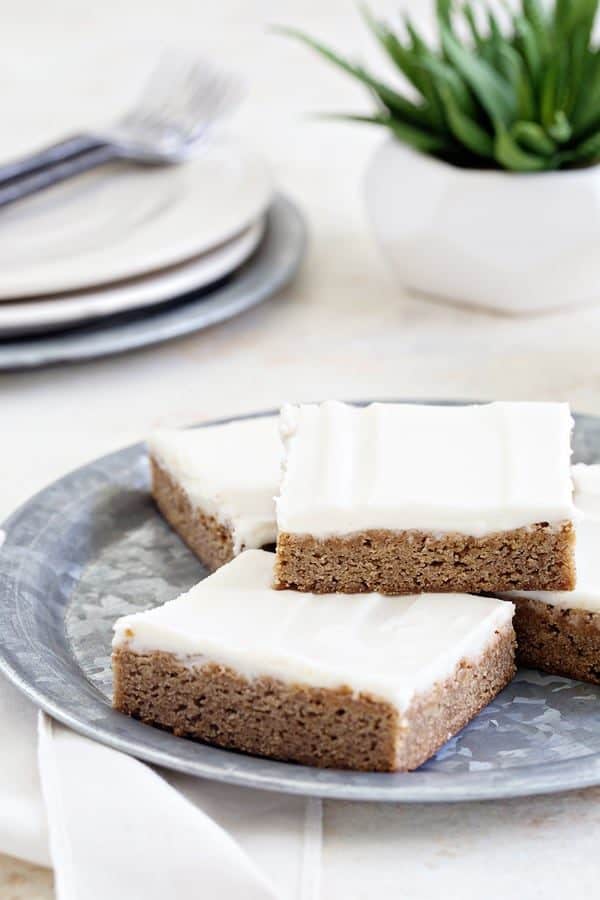 Cinnamon Roll Blondies combine everything you love about cinnamon rolls with chewy blondies to create the ultimate dessert hybrid! Simple and delicious!