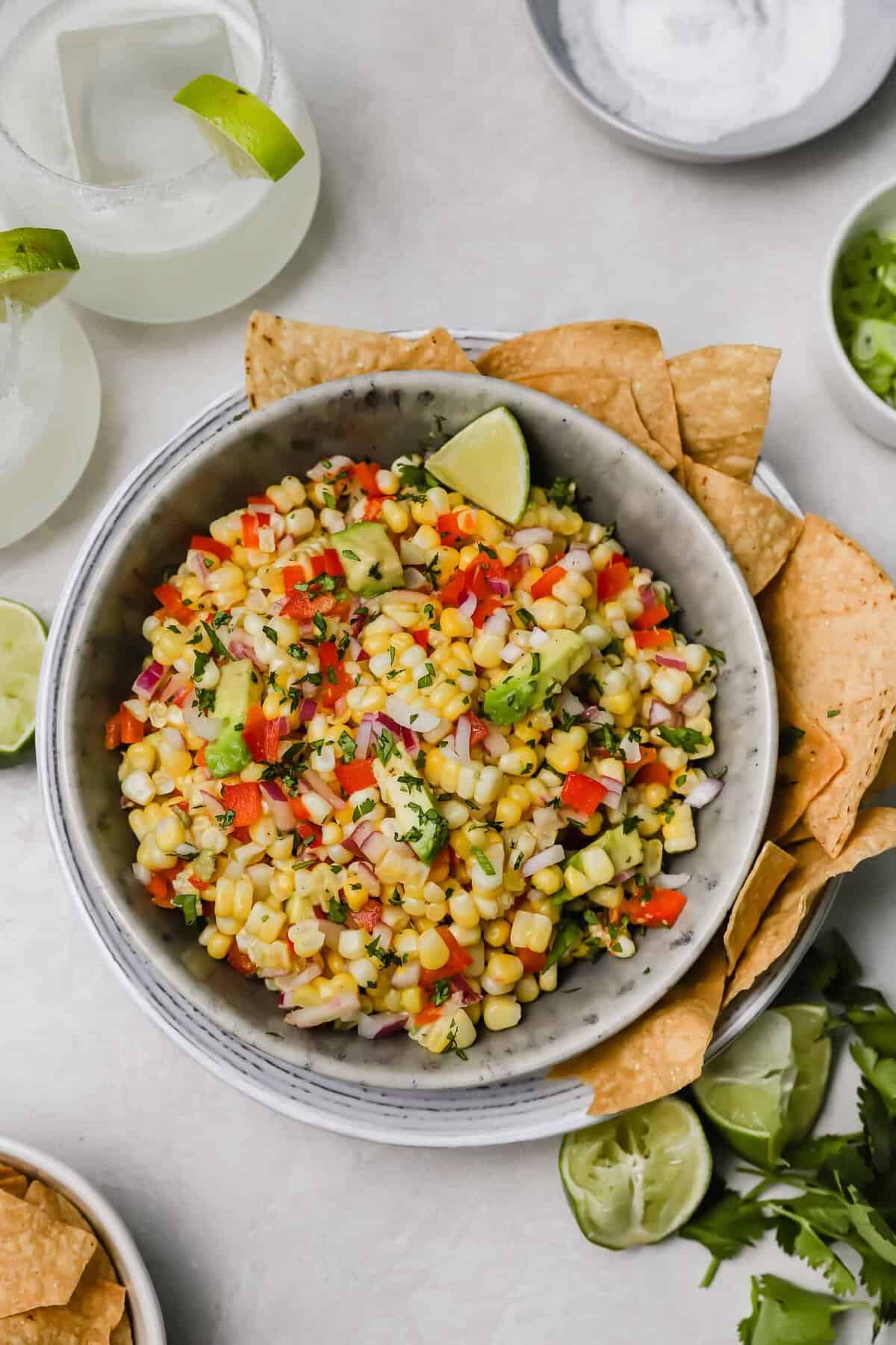 Corn and Avocado Salsa 