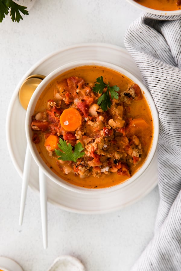 Instant Pot Ground Chicken Chili