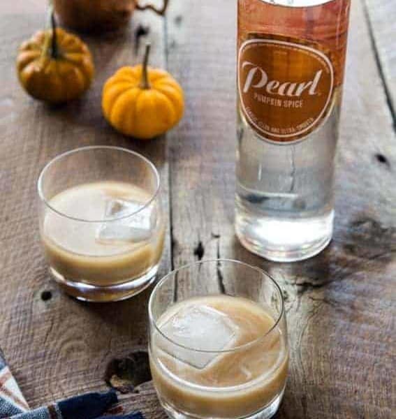 Pumpkin Spice White Russian brings the autumn season to your nightly cocktail. Full of spice and vigor thanks to Pearl Pumpkin Spice Vodka.