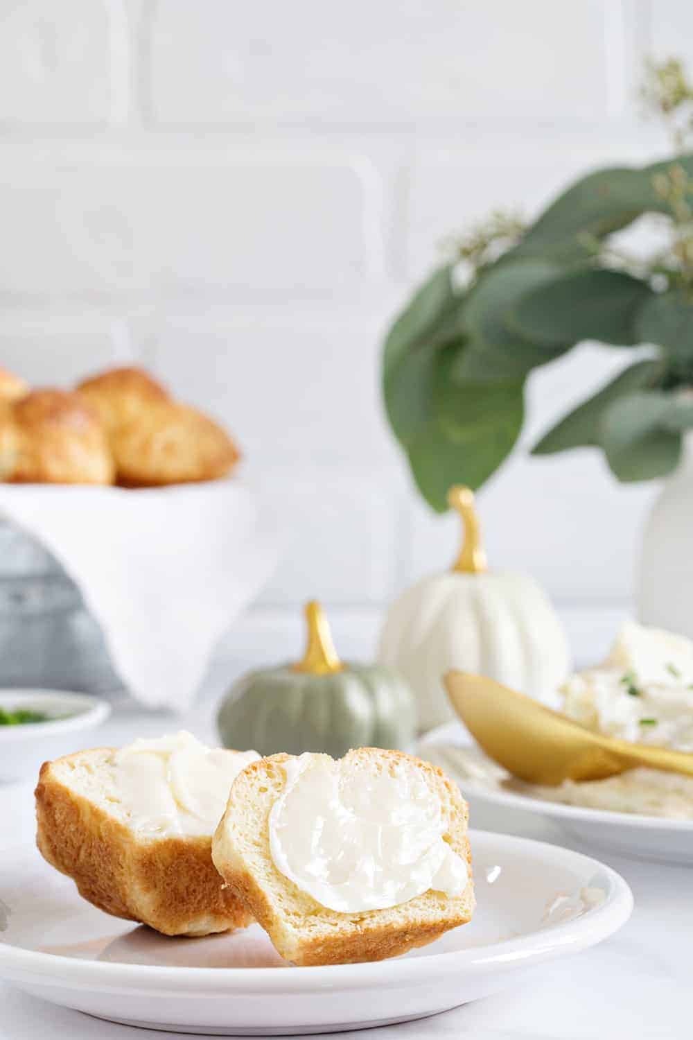 Sour Cream Rolls are the perfect addition to your dinner table. Using a muffin pan means no dough forming, so they're easy peasy!